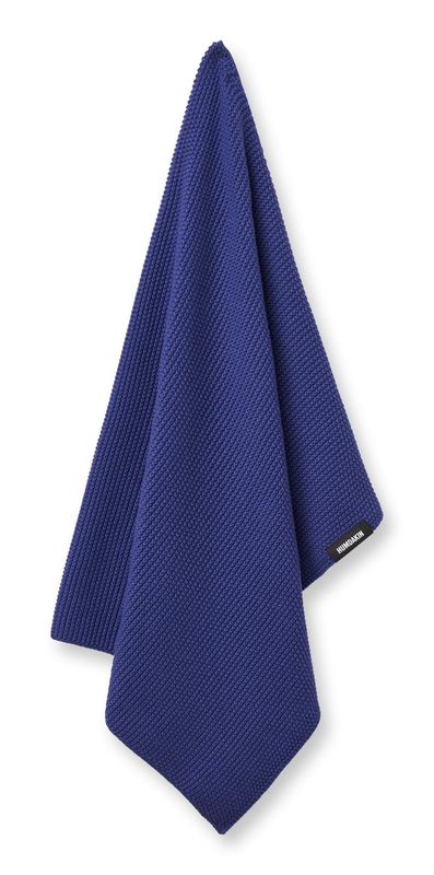 HUMDAKIN Organic Knitted handdoek Midnight Turbo