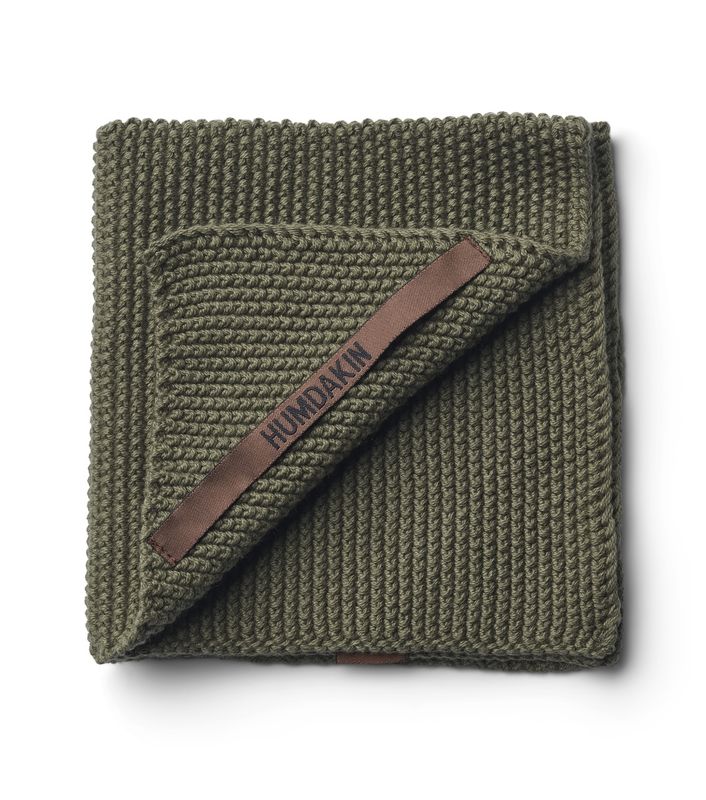 HUMDAKIN Organic Knitted Vaatdoek Evergreen