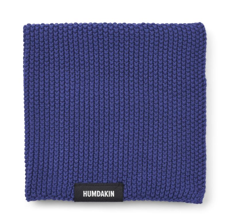 HUMDAKIN Organic Knitted Vaatdoek Midnight Turbo