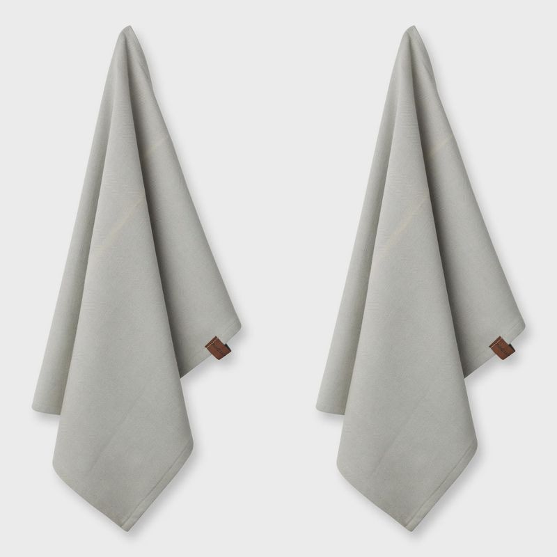 HUMDAKIN Organic Theedoek 2-pack Stone