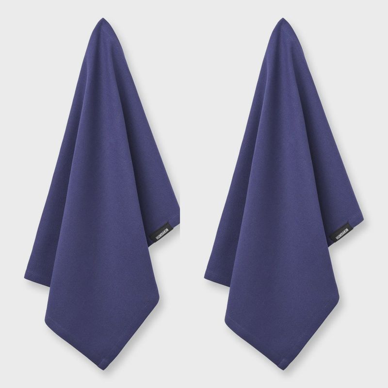 HUMDAKIN Organic Theedoek 2-pack Midnight Turbo