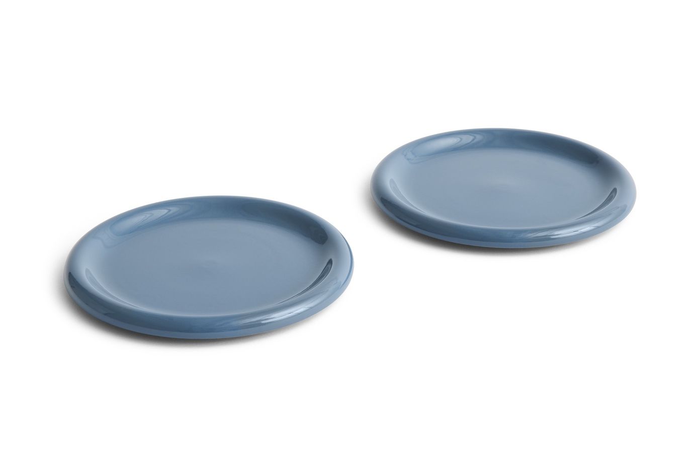 HAY Barro Bord set van 2 ø24cm Dark Blue