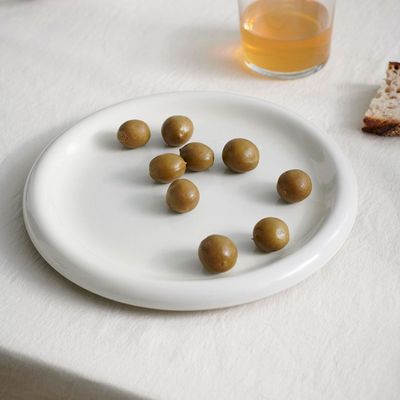 HAY Barro Bord set van 2 ø24cm Off White