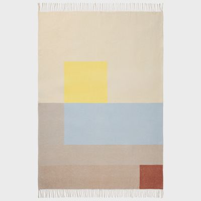 METTE DITMER  Brick Plaid Light Yellow 125x190cm