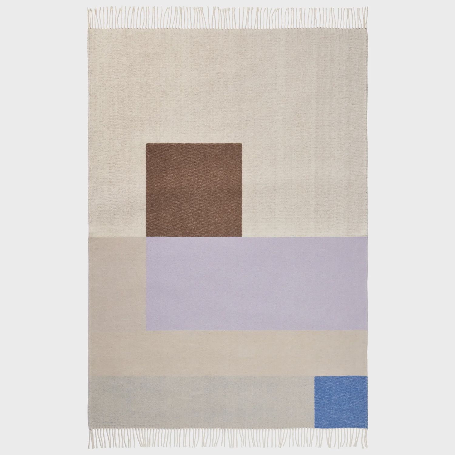 METTE DITMER  Brick Plaid Lilac 125x190cm