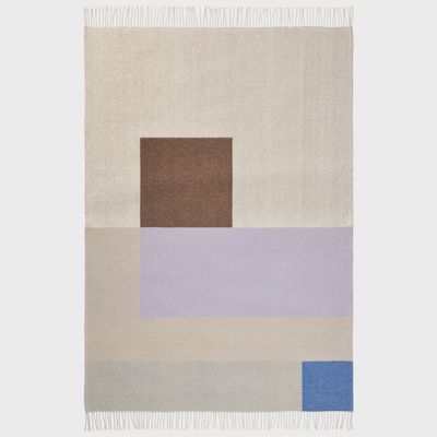 METTE DITMER  Brick Plaid Lilac 125x190cm