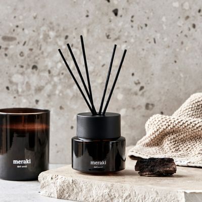 MERAKI Dark Wood geurstokjes