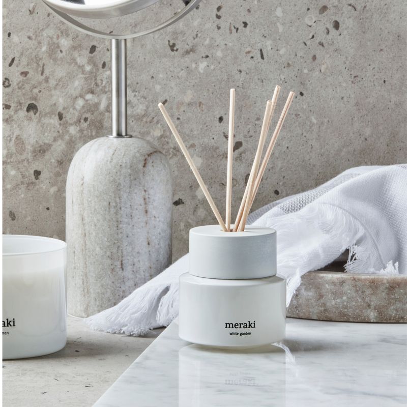 MERAKI White Garden geurstokjes