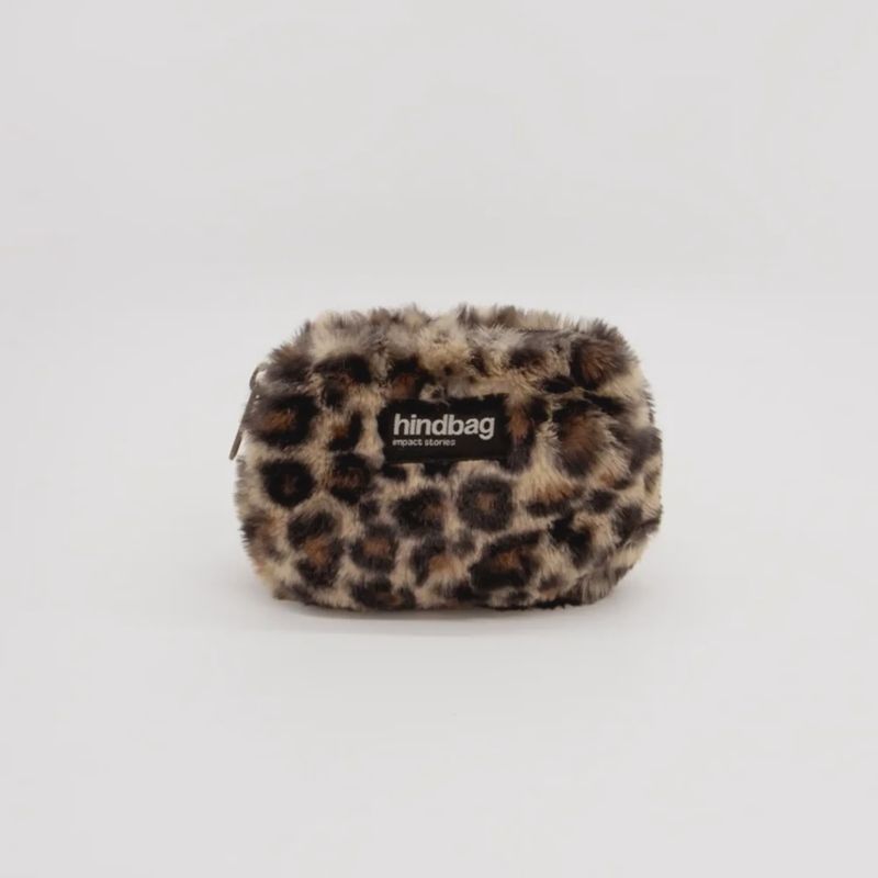 HINDBAG Lili portemonnee luipaard