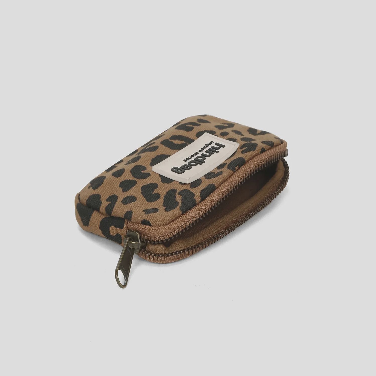 HINDBAG Lili portemonnee leopard cinnamon