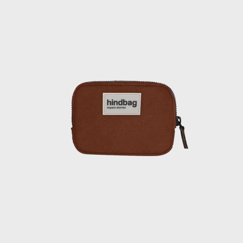 HINDBAG Lili portemonnee chocoladebruin
