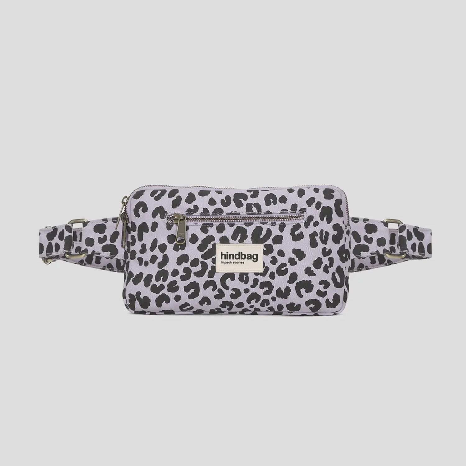 HINDBAG Harry Fanny Pack leopard lilac