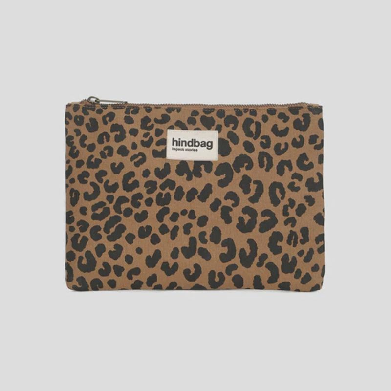 HINDBAG Ema Pouch leopard cinnamon