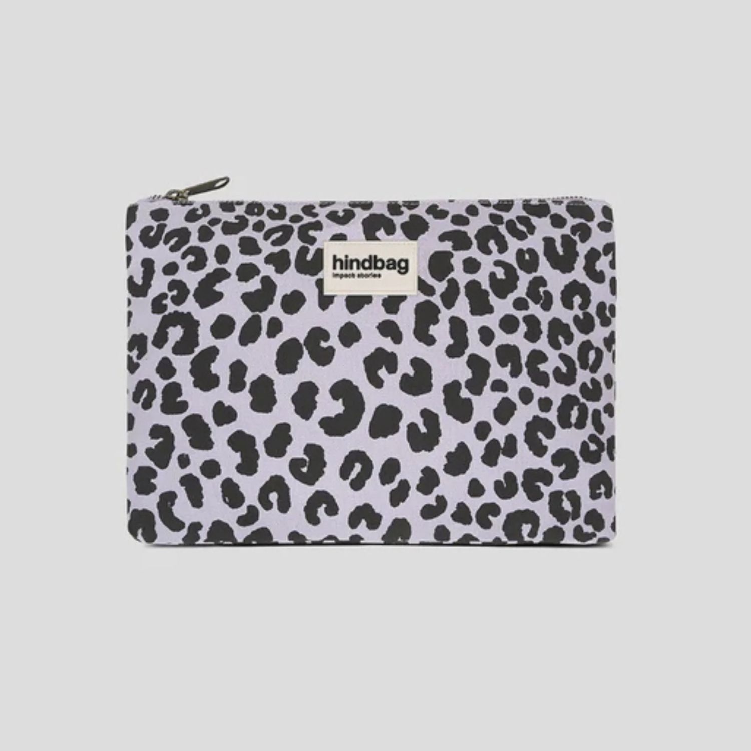 HINDBAG Ema Pouch leopard lilac