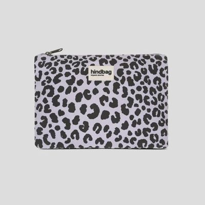 HINDBAG Ema Pouch leopard lilac