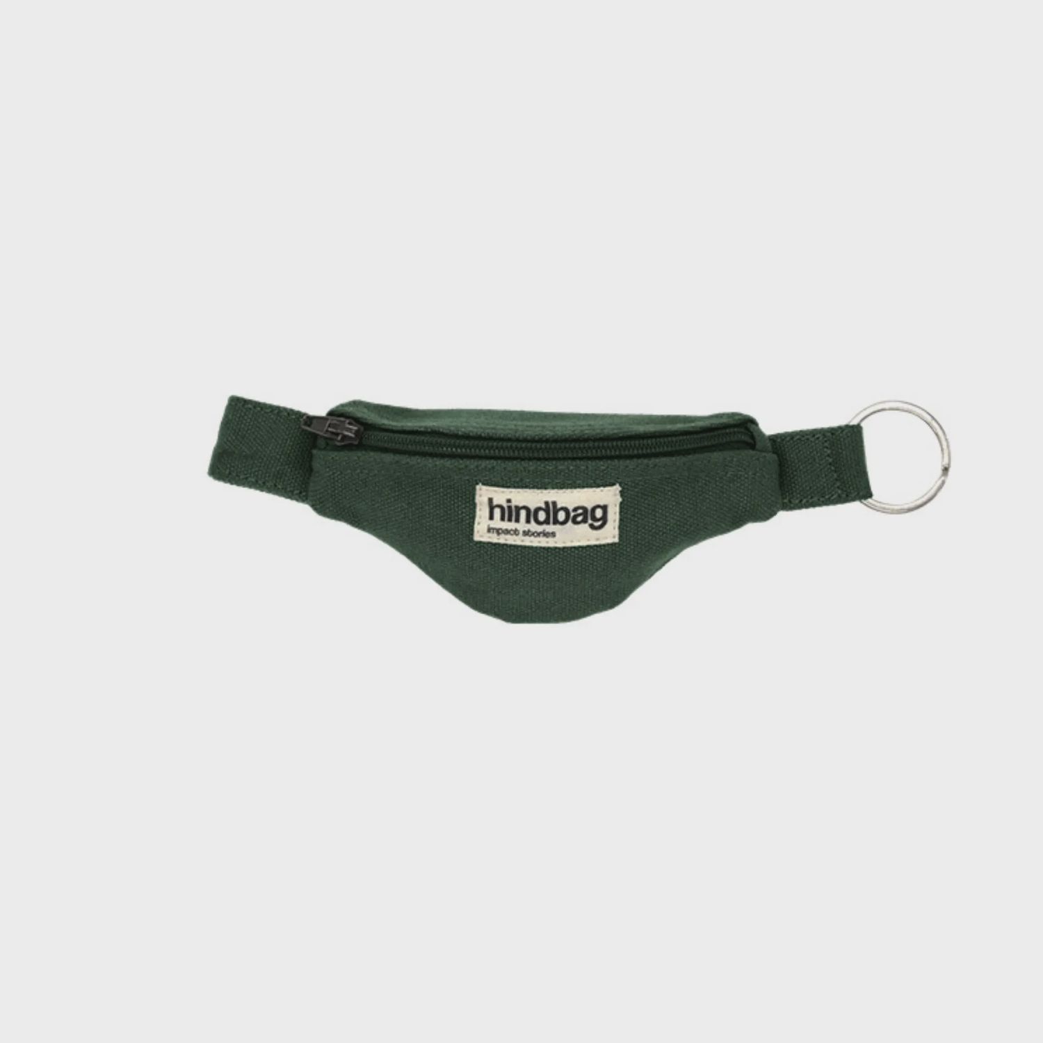 HINDBAG Come Banana sleutelhanger forest green