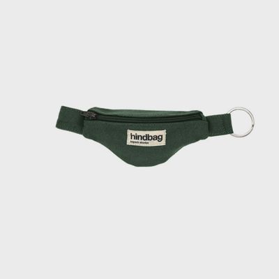 HINDBAG Come Banana sleutelhanger forest green