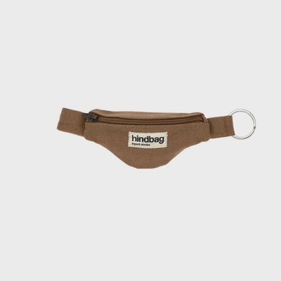 HINDBAG Come Banana sleutelhanger cinnamon