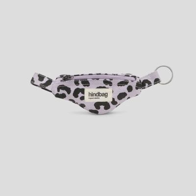 HINDBAG Come Banana sleutelhanger leopard lilac