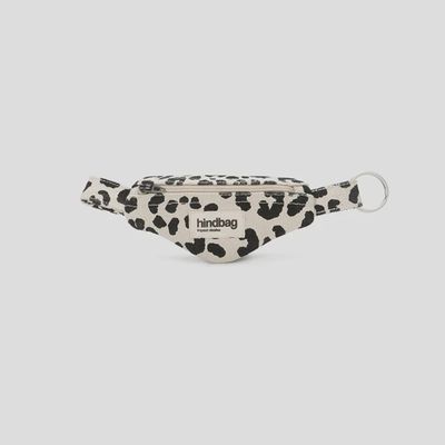 HINDBAG Come Banana sleutelhanger leopard off-white
