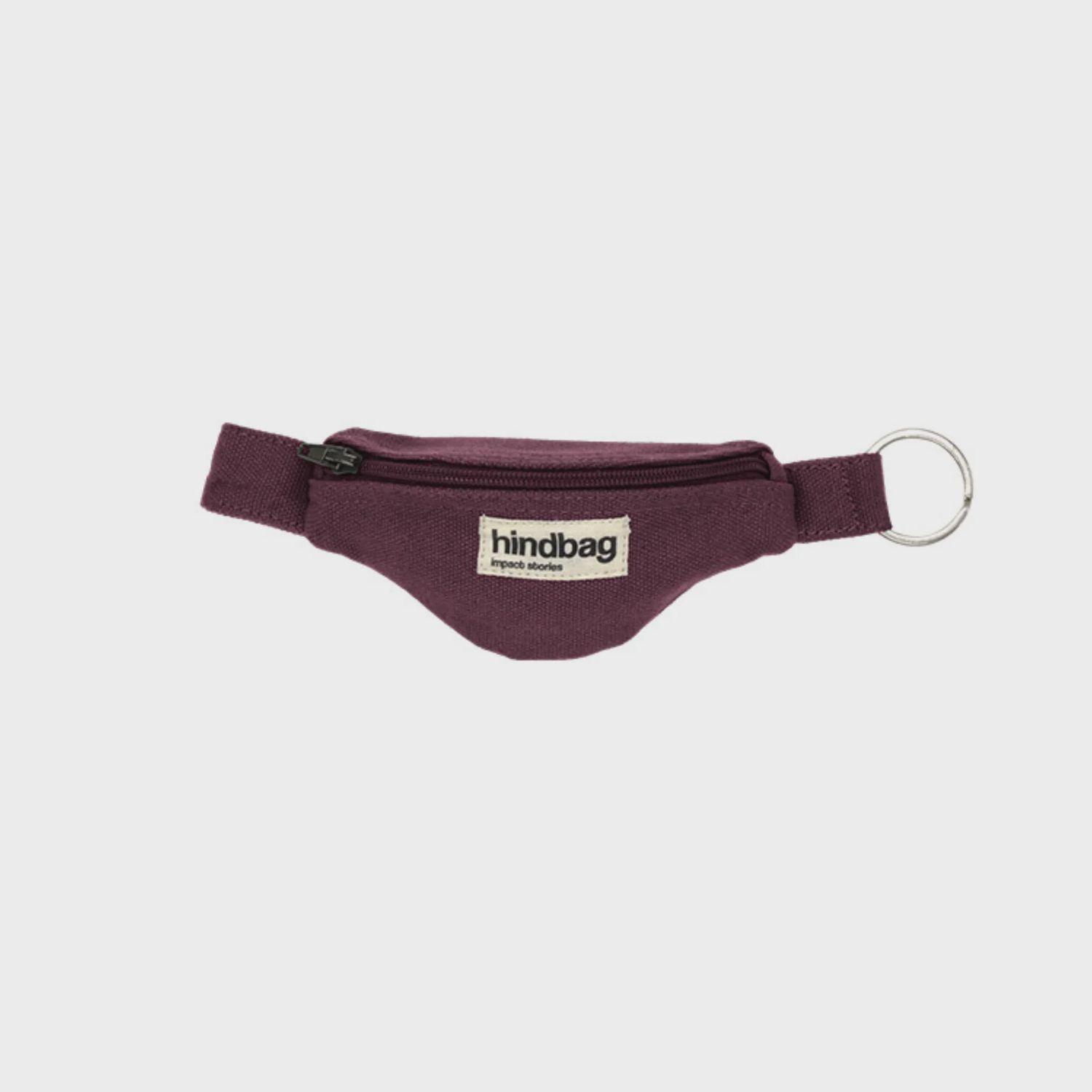 HINDBAG Come Banana sleutelhanger paars
