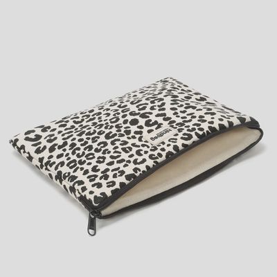 HINDBAG Ava Laptophoes leopard off white