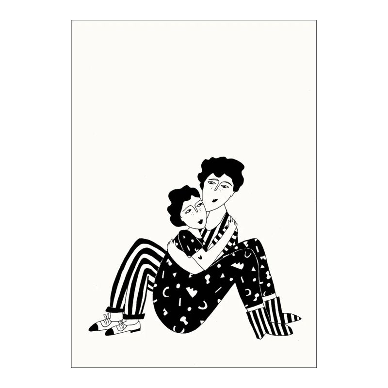 HELEN B postcard Cozy Cozy