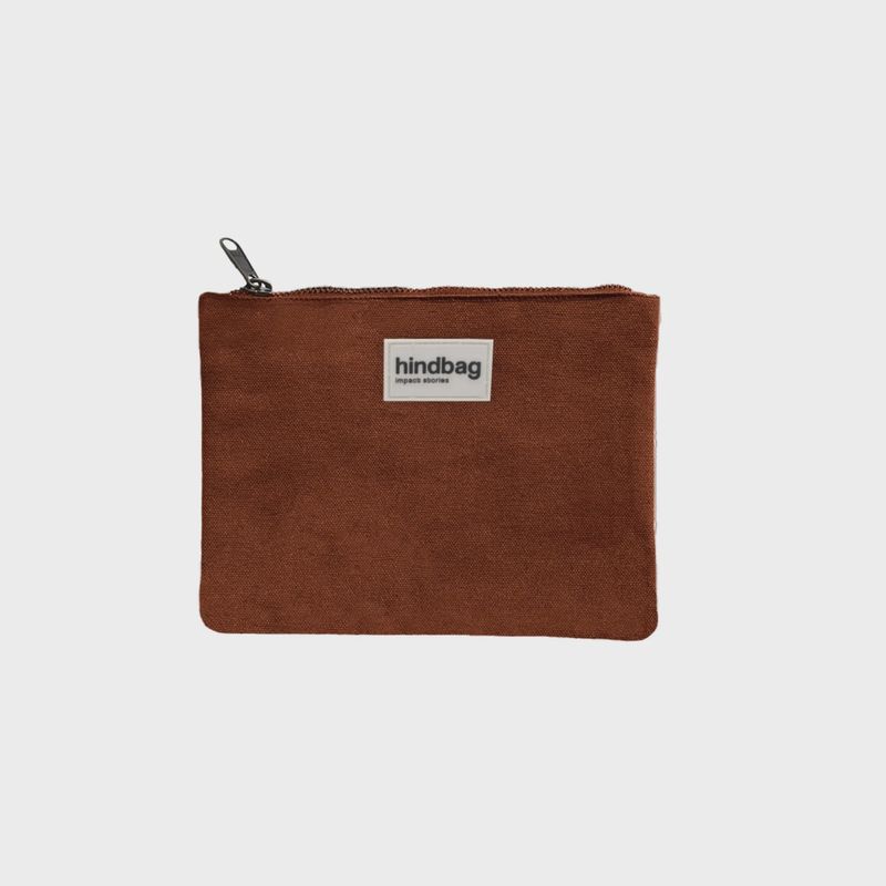 HINDBAG pouch Lou chocolate