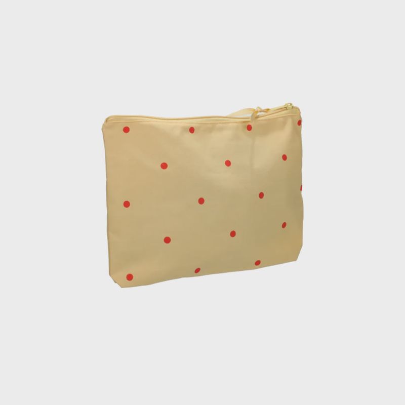 Pouch Dotie blond poppy red