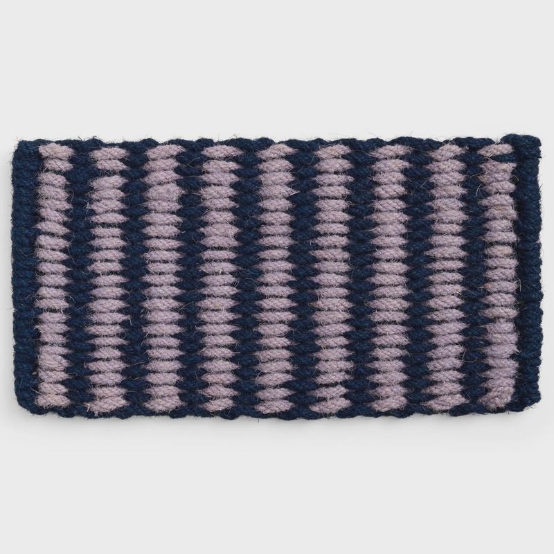 HAY deurmat Coco Door Stripe lavender-navy
