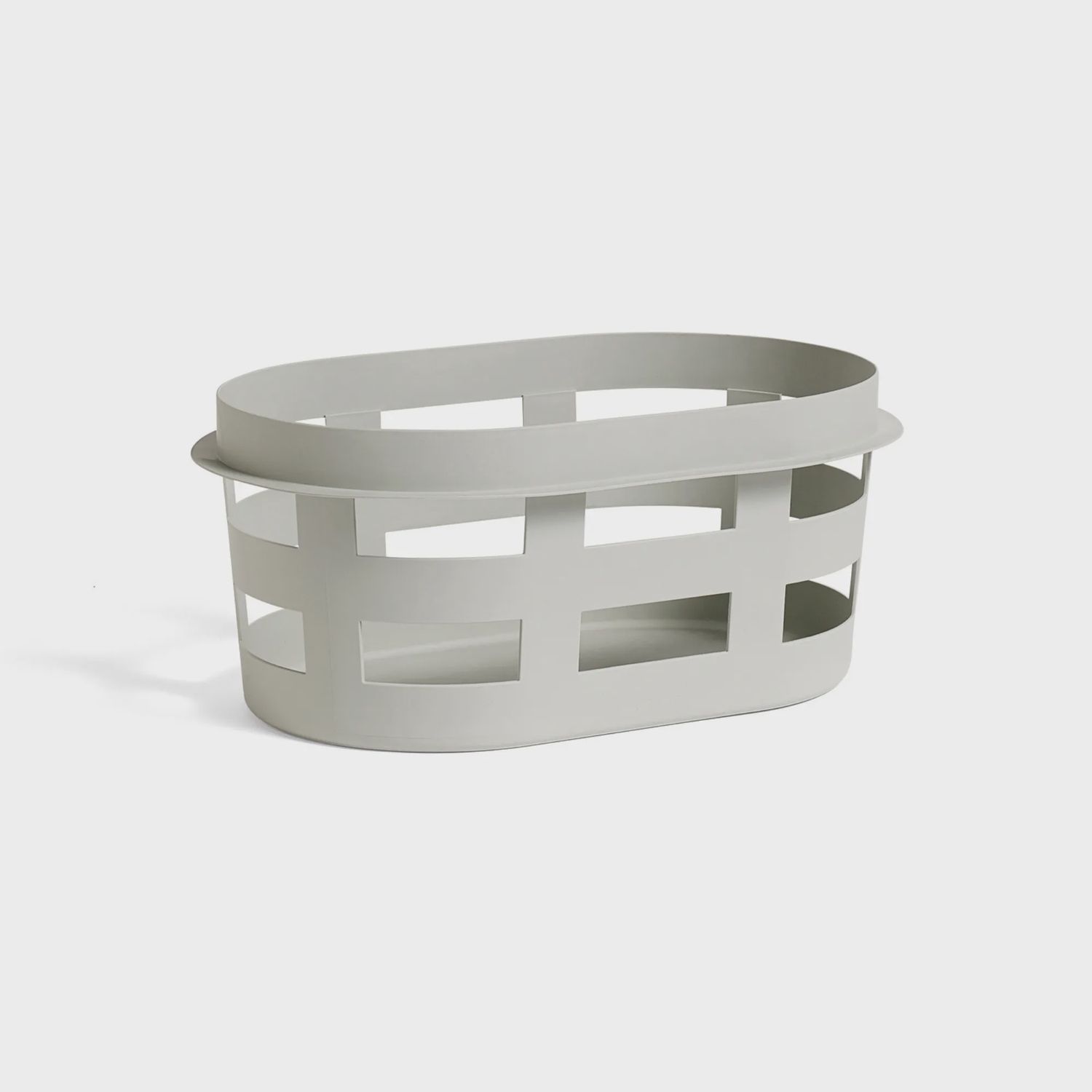 HAY Basket wasmand small light grey