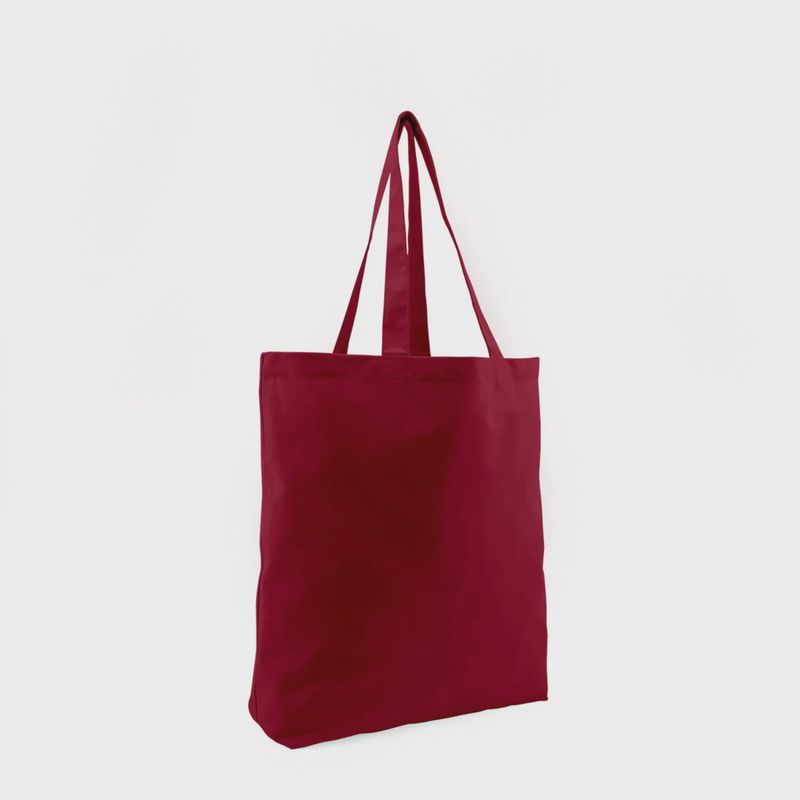 Shopper katoen burgundy
