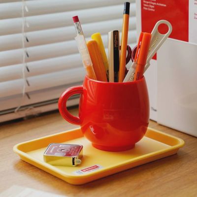 PENCO desk tray small Yellow