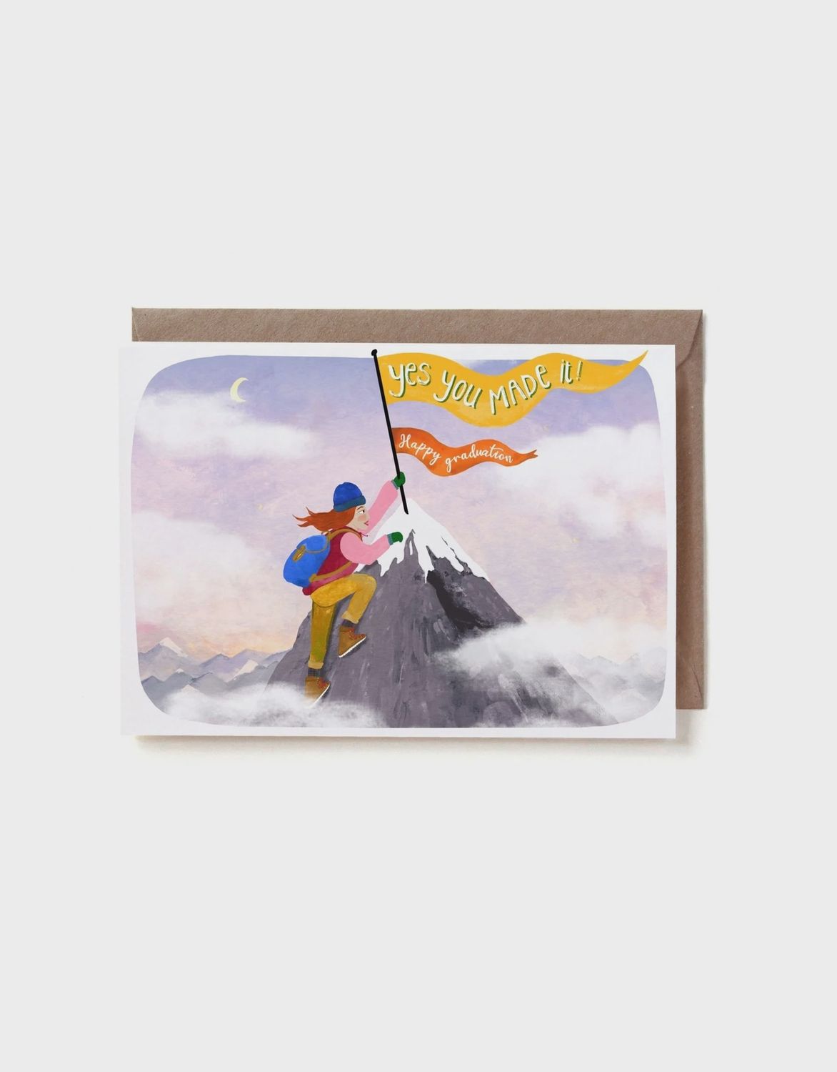 Postcard Yes You Made It