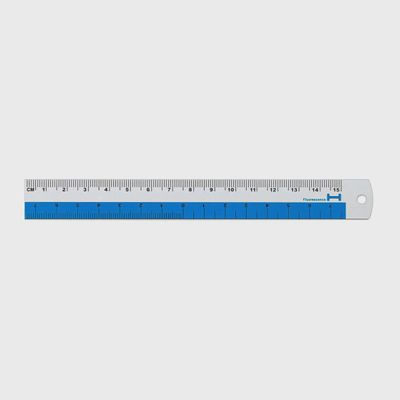 HIGHTIDE Aluminium Liniaal blue