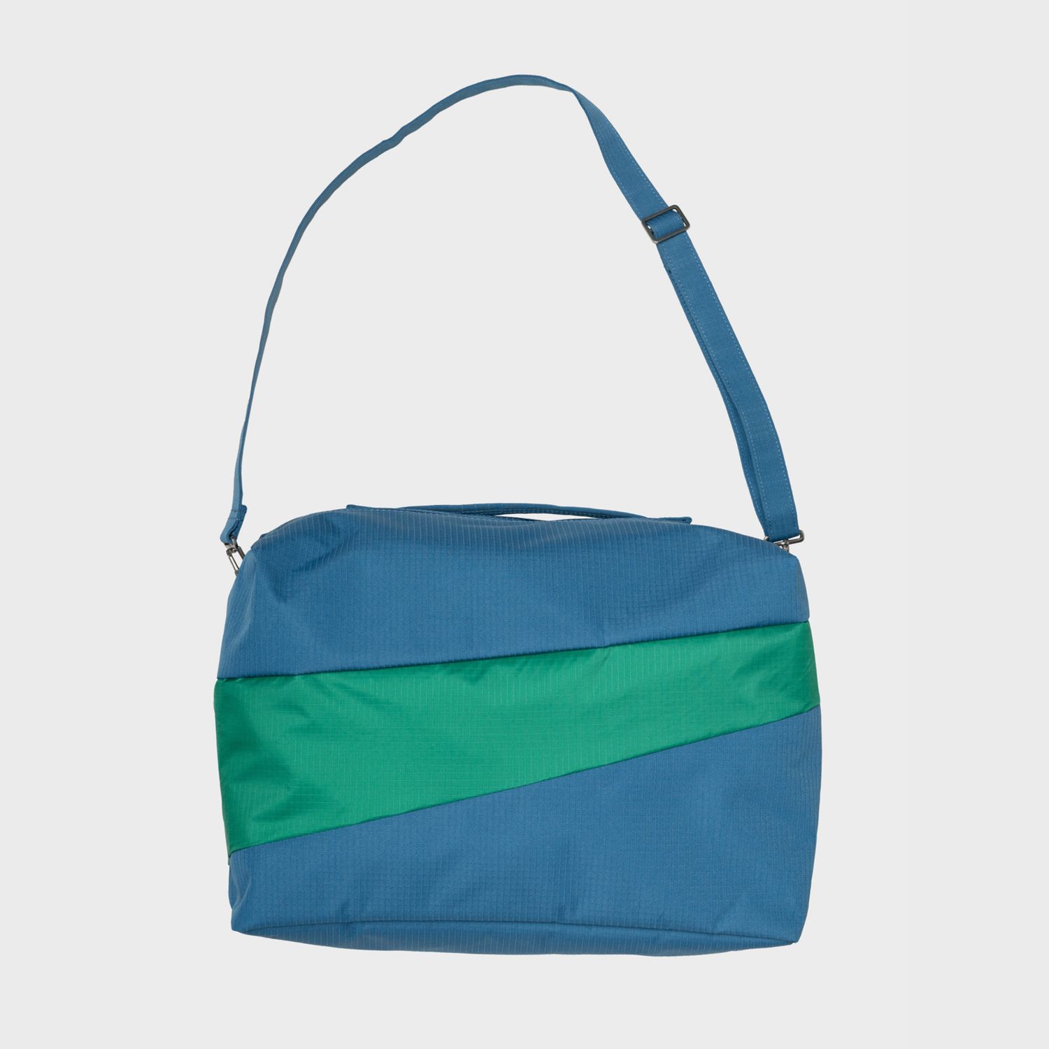 SUSAN BIJL 24/7 Bag dark petrol &amp; seaweed