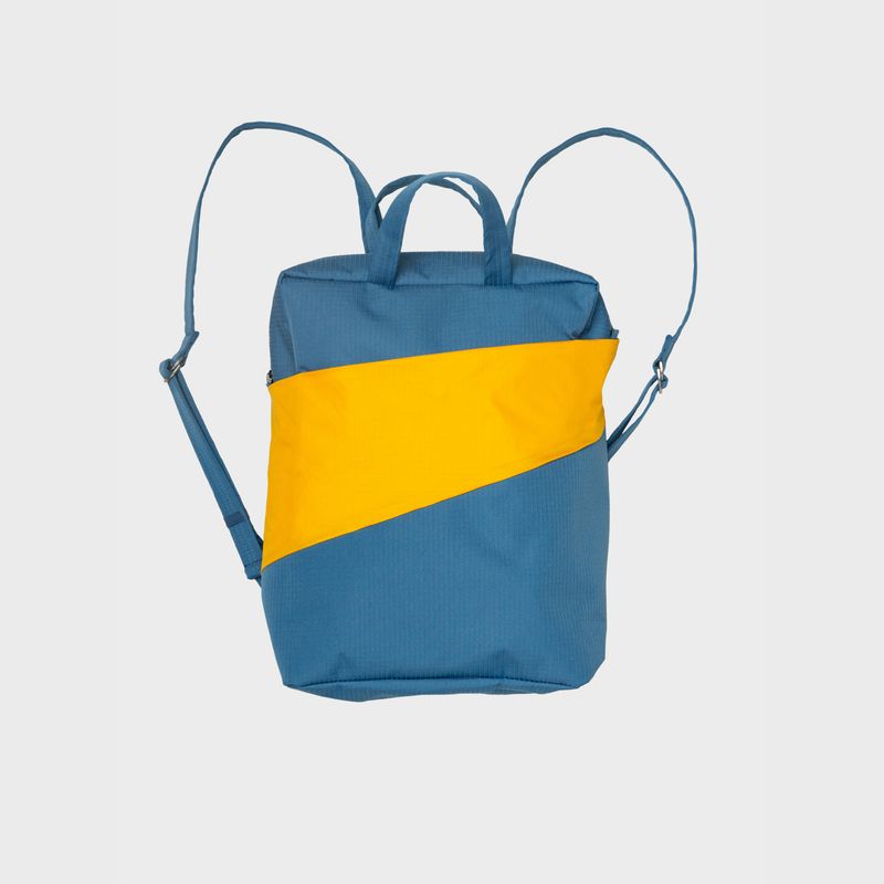 SUSAN BIJL backpack dark petrol &amp; cleese