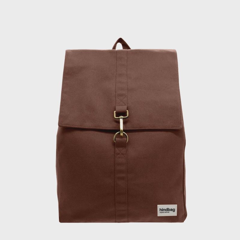 HINDBAG Guillaume rugtas chocolade bruin