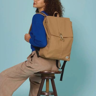 HINDBAG Guillaume rugtas kaneel bruin