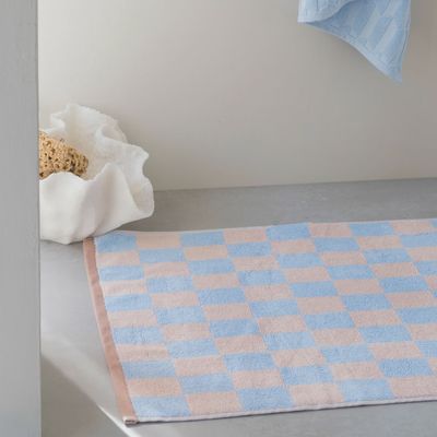 METTE DITMER Retro badmat light blue