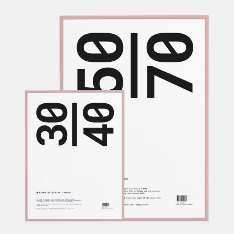 PAPER COLLECTIVE fotolijst Roze