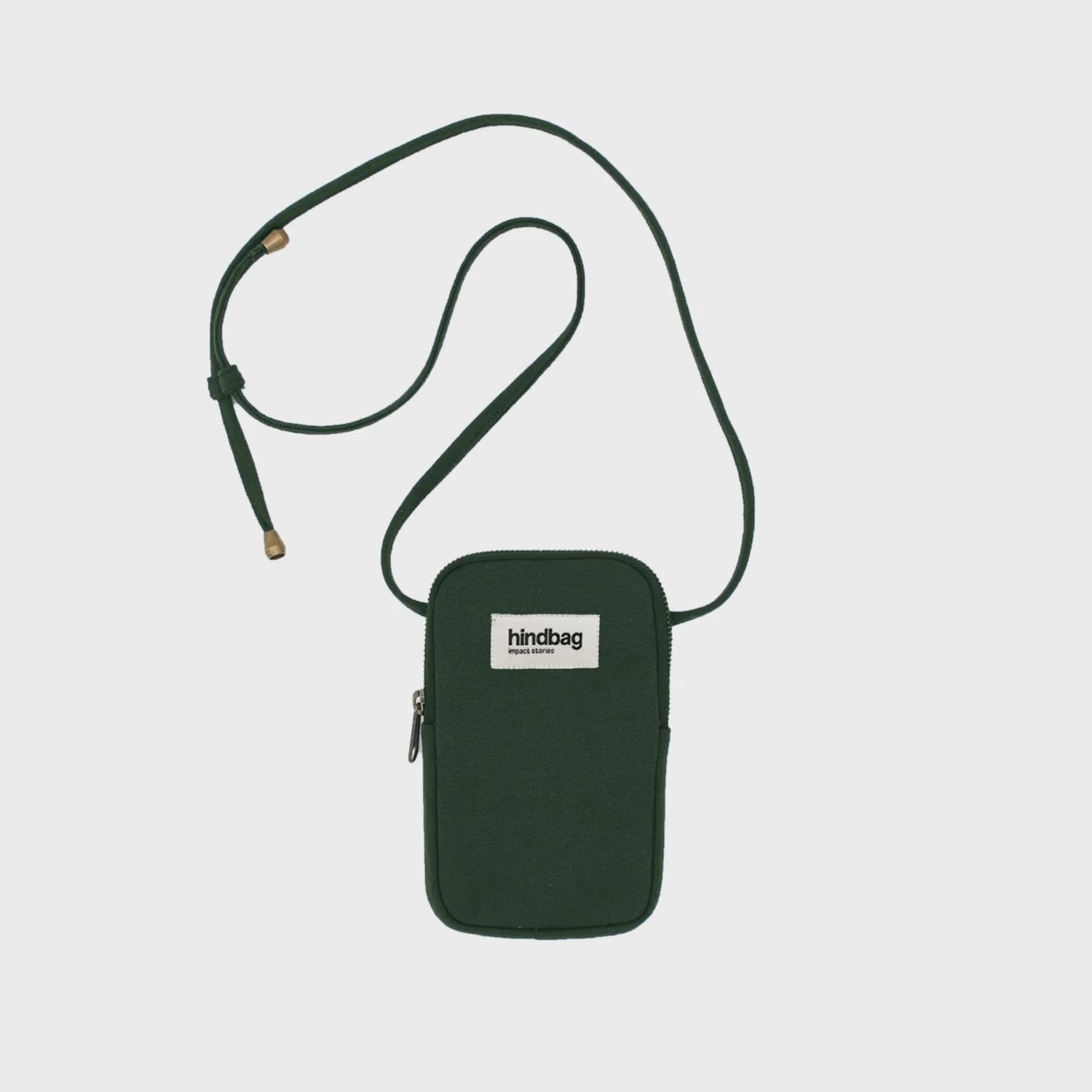 HINDBAG Bill phonepouch forest green