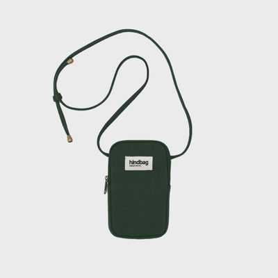 HINDBAG Bill phonepouch forest green
