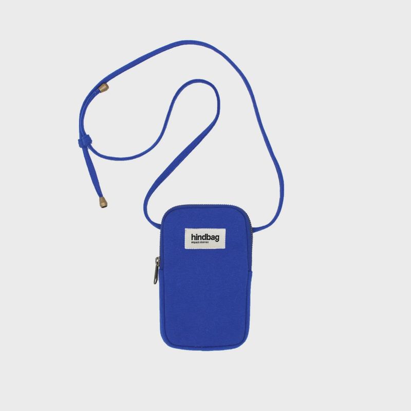 HINDBAG Bill phonepouch cobalt blauw