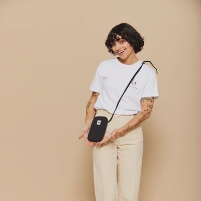 HINDBAG Bill phonepouch zwart