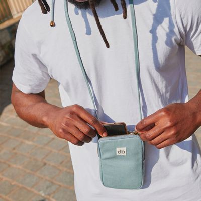 HINDBAG Bill phonepouch saliegroen