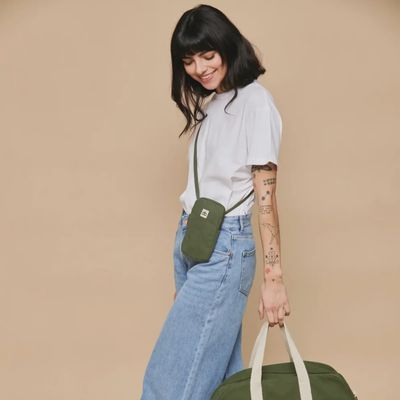 HINDBAG Bill phonepouch olijfgroen