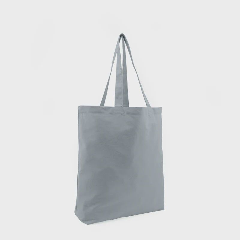 Shopper katoen pigeon blue