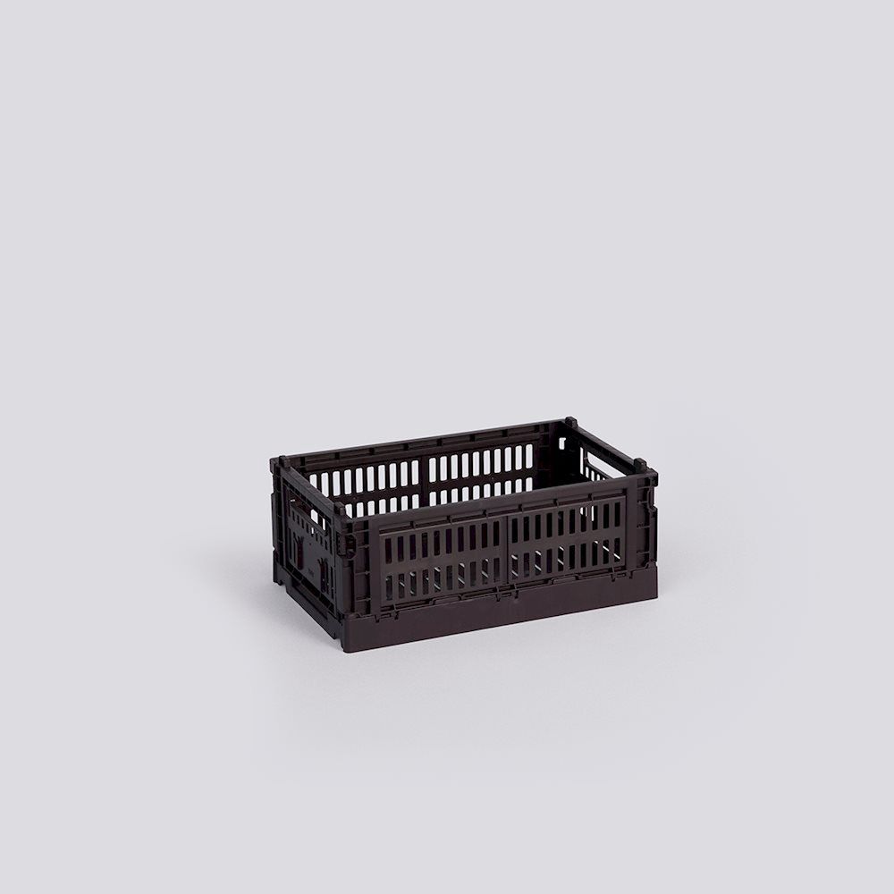 HAY Colour Crate Small opbergkrat bordeaux