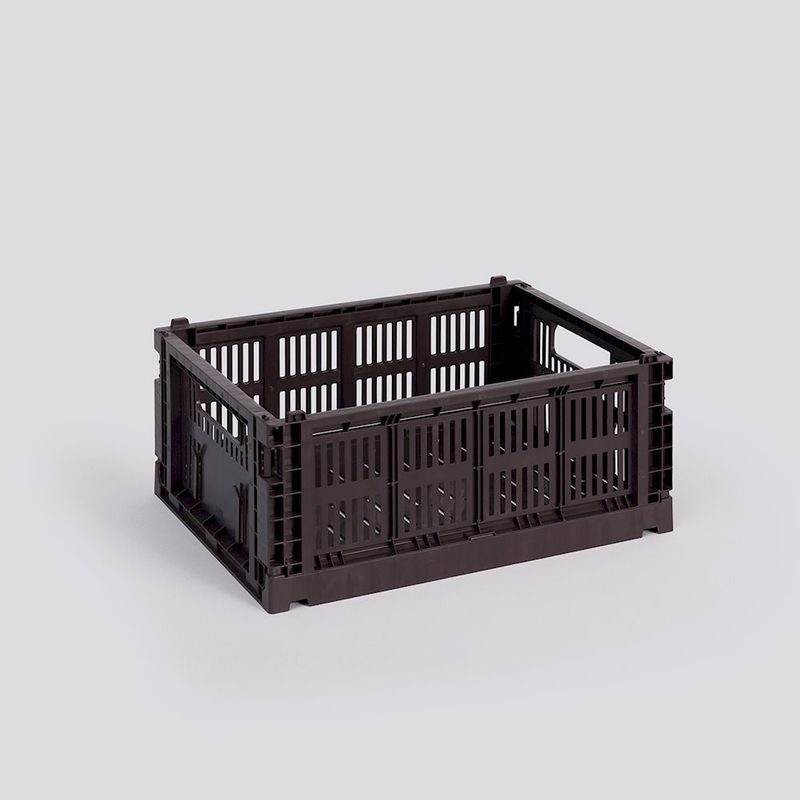 HAY Colour Crate Medium opbergkrat bordeaux